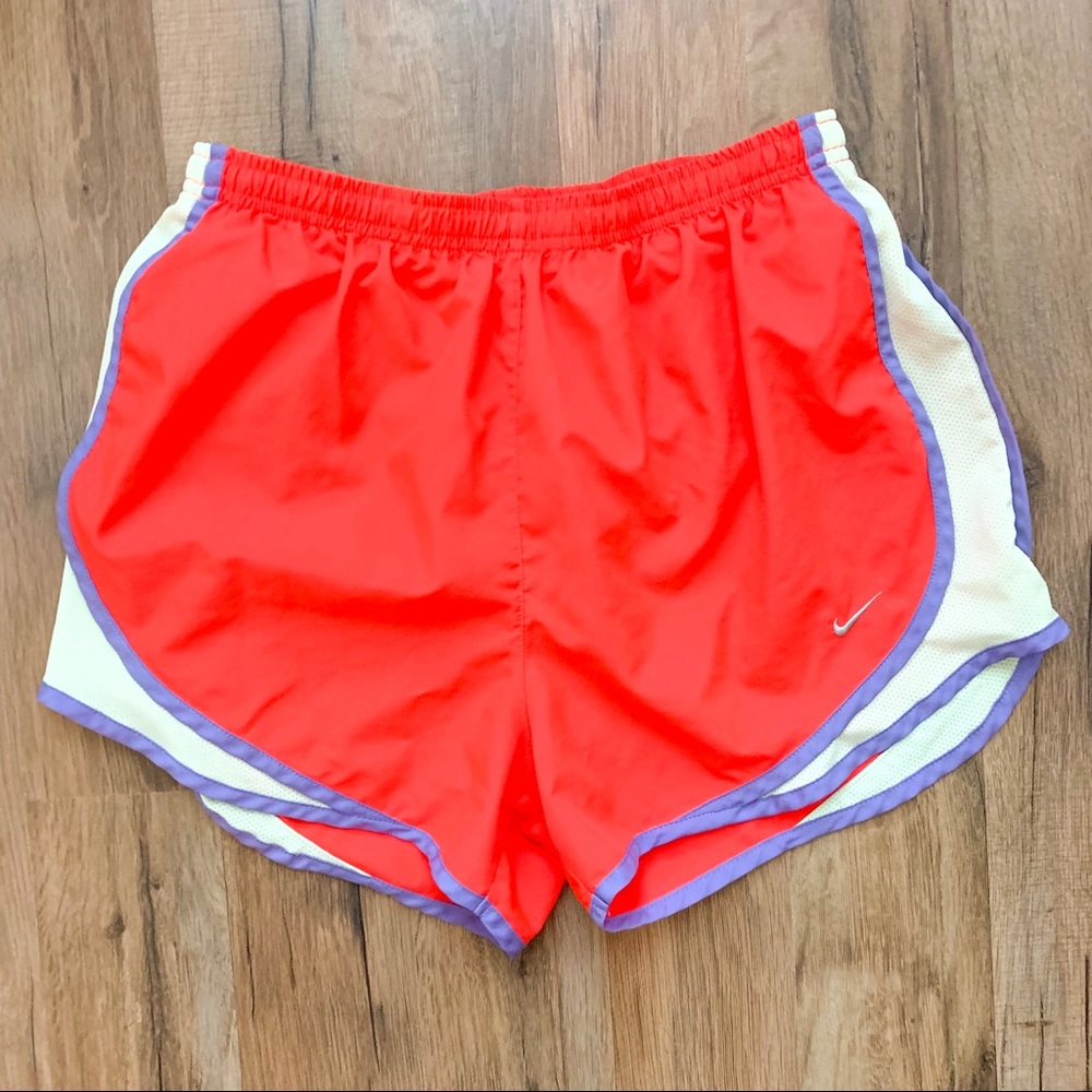 Bright Orange Nike Shorts